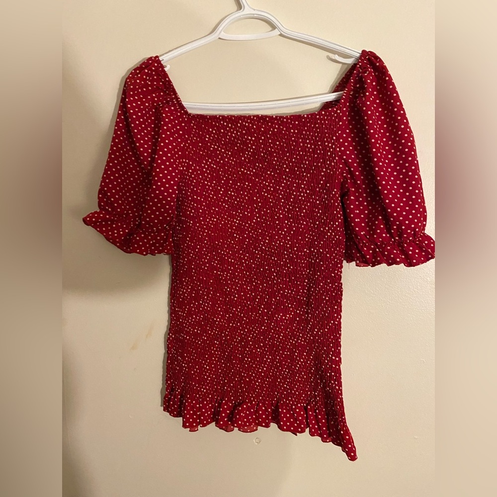 elastic waist top